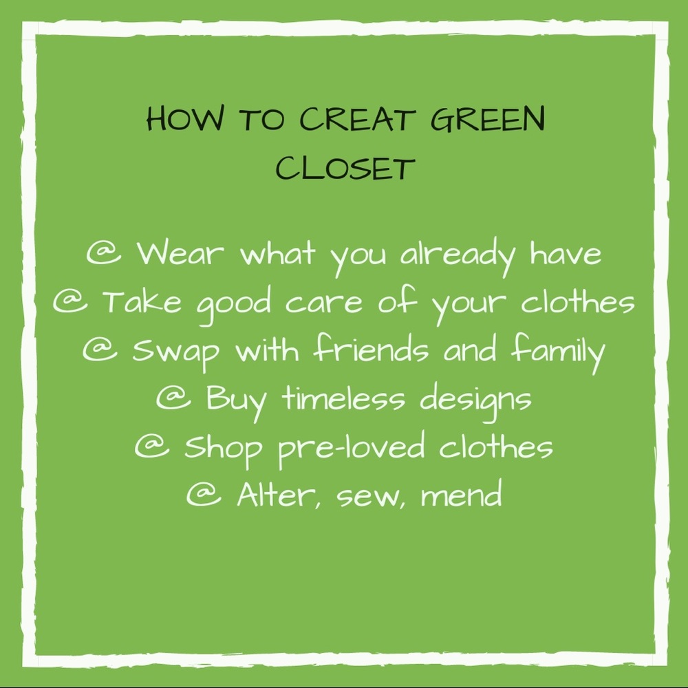 ♻️CREAT ECO-FRIENDLY CLOSET♻️